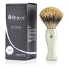 eShave Shave Brush Fine - White 1pc