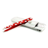 Tweezerman Polka Dot Swarovski Crystal Slant Tweezer (Special Edition) - Signature Red 1pcs+1case