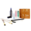 Estee Lauder Travel Set: 6xGo Tan Sunless Towelette+ Hydr.Complete 5ml+ 2xPure Pops 7ml+ Eyeliner+ LipCreme 14pcs