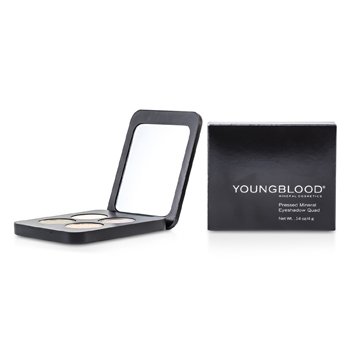 Youngblood Pressed Mineral Eyeshadow Quad - Gemstones