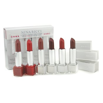 Lipstick Colour Collection: 4 Lipwears + 2 Lipwear Samples - # Velvet Set 1