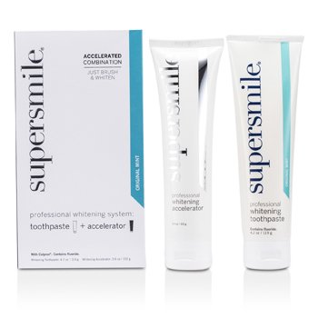 Professional Whitening System: Toothpaste 119g/4.2oz + Accelerator 102g/3.6oz