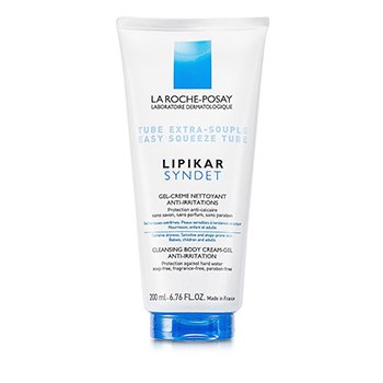 Lipikar Syndet Cleansing Body Cream-Gel