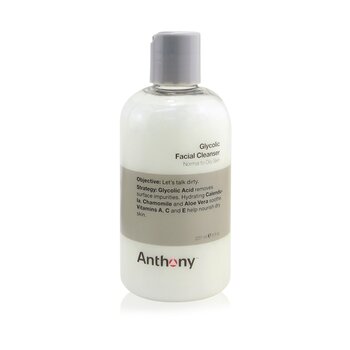 Anthony Logistics For Men Glycolic Facial Cleanser - For Normal/ Oily Skin