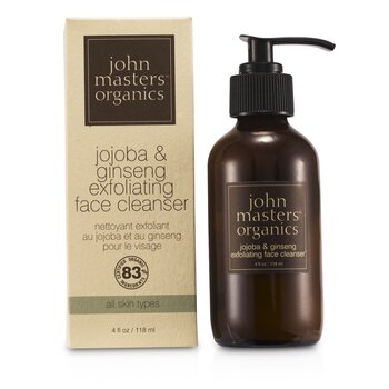 Jojoba & Ginseng Exfoliating Face Cleanser