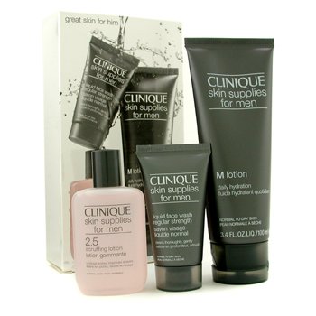 SSFM Great Skin Set: M Lotion + Scruffing Lotion + Liquid Face Wash