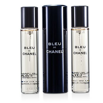 Chanel Bleu De Chanel Eau De Toilette Travel Spray & Two Refills