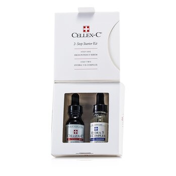 Cellex-C High Potency Serum 2 Step Starter Kit: High Potency Serum + Hydra 5 B-Complex