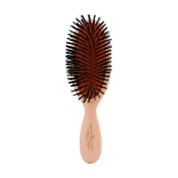 Boar Bristle - Pocket Child Pure Bristle Hair Brush CB4 - # Pink (Generally Used For Ages 3 to 6 Years)