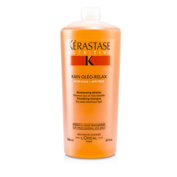 Nutritive Bain Oleo-Relax Smoothing Shampoo (Dry and Rebellious Hair)
