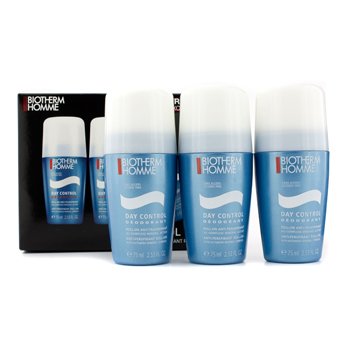 Homme Travel Trio: Day Control Deodorant Anti-Perspirant Roll-On