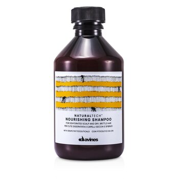 Davines Natural Tech Nourishing Shampoo (For Dehydrated Scalp and Dry, Brittle Hair)