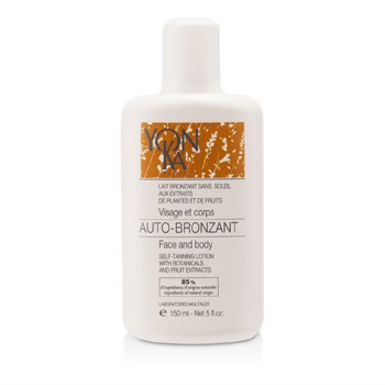 Solar Care Lait Auto-Bronzant - Hydrating, Nourishing Self-Tanning Milk With DHA & Fruit Extracts - Face & Body