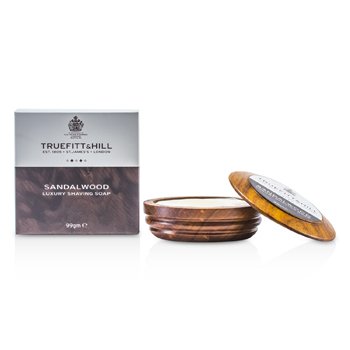 Truefitt & Hill Sandalwood Luxury Shaving Soap (In Wooden Bowl)