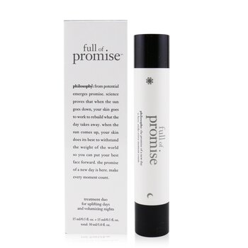 Philosophy Full Of Promise Treatment Duo For Uplifting Days & Voluminizing Nights