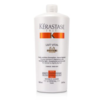 Nutritive Lait Vital Incredibly Light - Exceptional Nutrition Care (For Normal to Slightly Dry Hair)