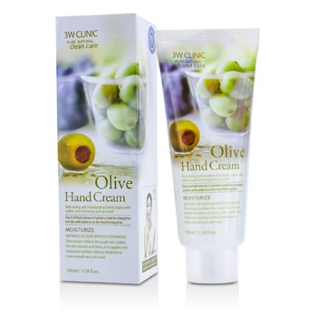 3W Clinic Hand Cream - Olive