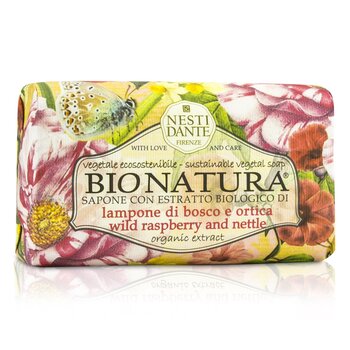 Nesti Dante Bio Natura Sustainable Vegetal Soap - Wild Raspberry & Nettle
