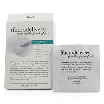 Philosophy The Microdelivery Triple-Acid Brightening Peel Pads (Box Slightly Damaged)