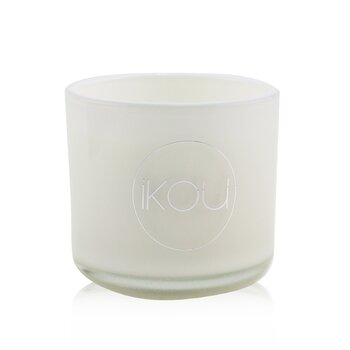 Peace iKOU Eco-Luxury Aromacology Natural Wax Candle Glass Rose & Ylang 