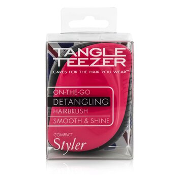 Tangle Teezer Compact Styler On-The-Go Detangling Hair Brush - # Pink Sizzle