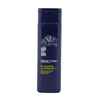 Label M Mens Invigorating Conditioner (Restores Moisture and Vitality, Tones and Balances Scalp, Healthy Shiny Results)