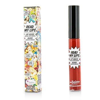 TheBalm Read My Lips (Lip Gloss Infused With Ginseng) - #Wow!