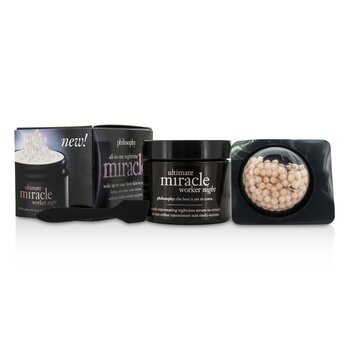 Ultimate Miracle Worker Night: Night Cream 50ml + Night Serum 10ml