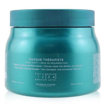 Resistance Masque Therapiste Fiber Quality Renewal Masque (For Very Damaged, Over-Processed Thick Hair)