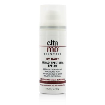 EltaMD UV Daily Moisturizing Facial Sunscreen SPF 40 - For Normal, Combination & Post-Procedure Skin