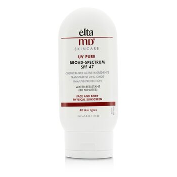 EltaMD UV Pure Water-Resistant Face & Body Physical Sunscreen SPF 47