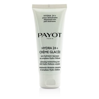 Payot Hydra 24+ Creme Glacee Plumpling Moisturizing Care - For Dehydrated, Normal to Dry Skin (Salon Size)