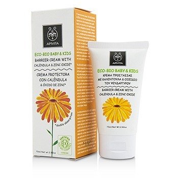 Eco-Bio Baby & Kids Barrier Cream With Calendula & Zinc Oxide