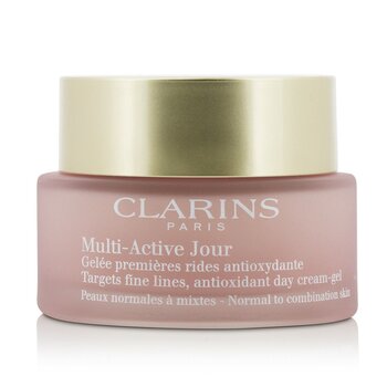 Clarins Multi-Active Day Targets Fine Lines Antioxidant Day Cream-Gel - For Normal To Combination Skin