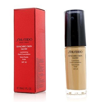 Shiseido Synchro Skin Glow Luminizing Fluid Foundation SPF 20 - # Golden 4