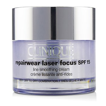 Clinique Repairwear Laser Focus Line Smoothing Cream SPF 15 - Very Dry To Dry Combination