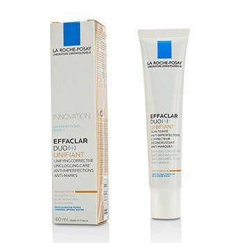 Effaclar Duo (+) Unifiant Unifying Corrective Unclogging Care Anti-Imperfections Anti-Marks - Medium