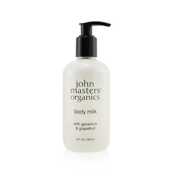 John Masters Organics Body Milk With Geranium & Grapefruit