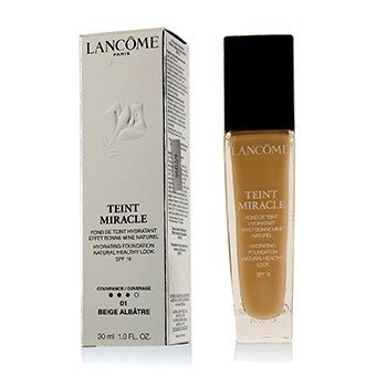 Lancome Teint Miracle Hydrating Foundation Natural Healthy Look SPF 15 - # 01 Beige Albatre