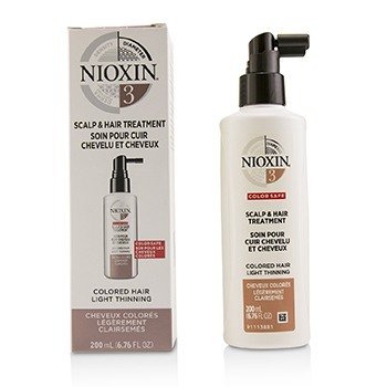 Nioxin Diameter System 3 Scalp & Hair Treatment (Colored Hair, Light Thinning, Color Safe)