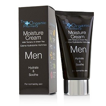 The Organic Pharmacy Men Moisture Cream - Hydrate & Soothe - For Normal & Dry Skin