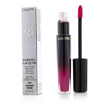 Lancome LAbsolu Lacquer Buildable Shine & Color Longwear Lip Color - # 366 Power Rose
