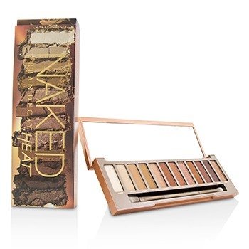 Naked Heat Palette: 12x Eyeshadow, 1x Doubled Ended Blending / Detailed Crease Brush