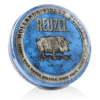 Reuzel Blue Pomade (Strong Hold, Water Soluble)