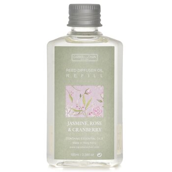 Carroll & Chan (The Candle Company) Reed Diffuser Refill - Jasmine, Rose & Cranberry