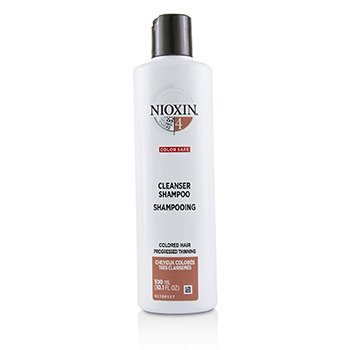 Nioxin Derma Purifying System 4 Cleanser Shampoo (Colored Hair, Progressed Thinning, Color Safe)