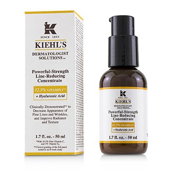 Kiehls Dermatologist Solutions Powerful-Strength Line-Reducing Concentrate (With 12.5% Vitamin C + Hyaluronic Acid)
