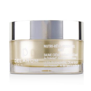 Nutri-Reve Essentiel Nuit Ultra-Regenerating Cream Balm - For All Skin Types to Sensitive Skin