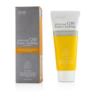 3W Clinic Coenzyme Q10 Foam Cleansing