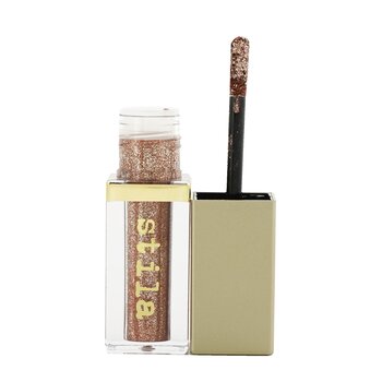 Glitter & Glow Liquid Eye Shadow - # Bronzed Bell (Bronze With Silver And Copper Sparkle)